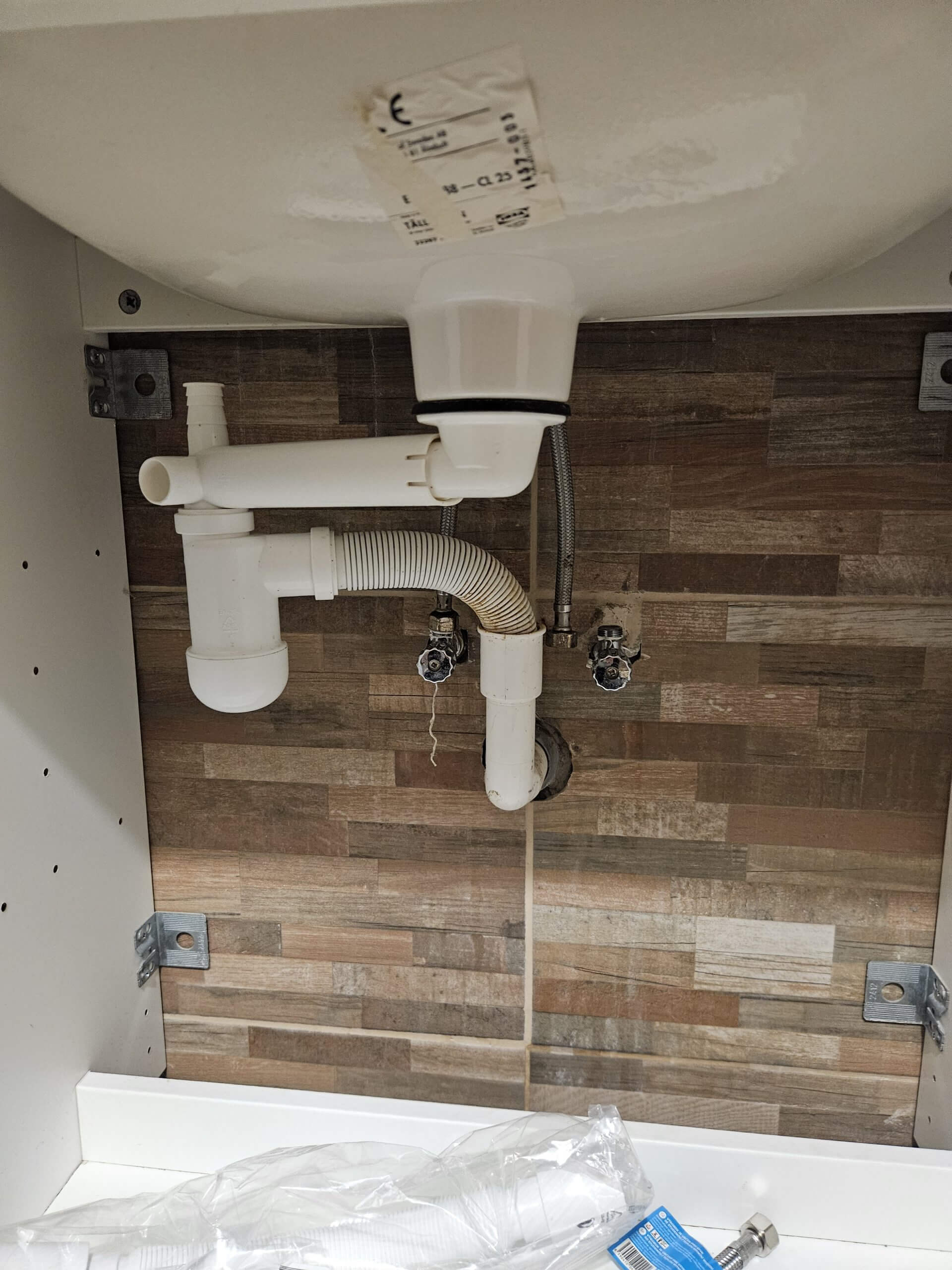 Výměna rohových ventilů